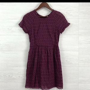 Free People | Maroon/Wine | Lace Dress
